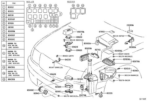 lexus rx 330 relay diagram